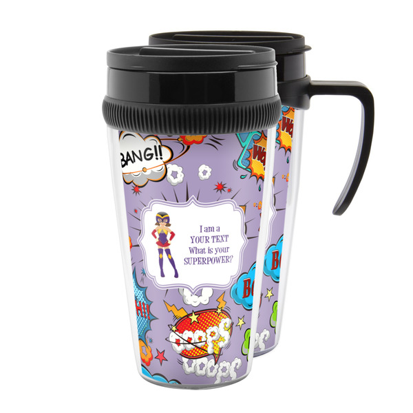 Custom What is your Superpower Acrylic Travel Mug (Personalized)