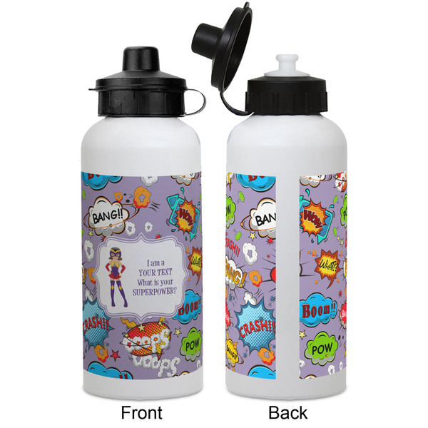 What is your Superpower Aluminum Water Bottle - White APPROVAL