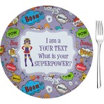 What is your Superpower Glass Appetizer / Dessert Plate 8" (Personalized)