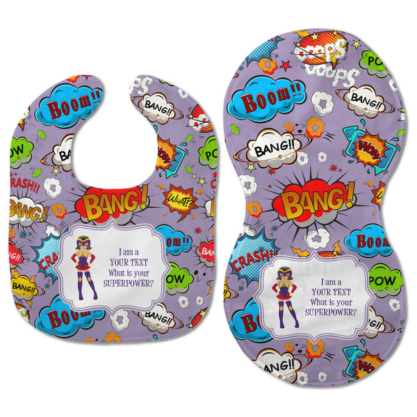 What is your Superpower Baby Bib & Burp Set - Approval (new bib & burp)