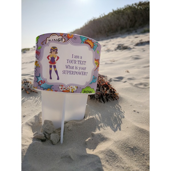 What is your Superpower Beach Spiker white on beach with sand