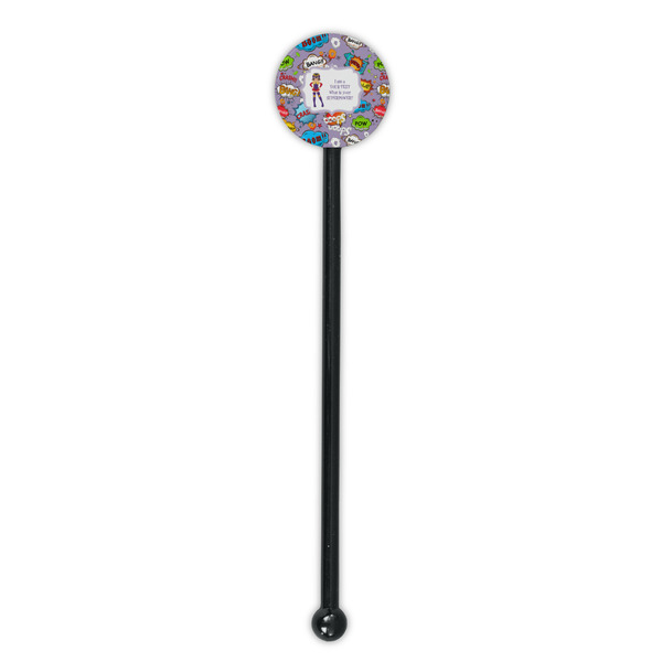 What is your Superpower Black Plastic 5.5" Stir Stick - Round - Single Stick