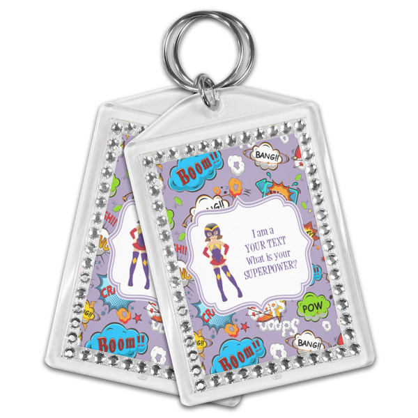 What is your Superpower Bling Keychain - MAIN