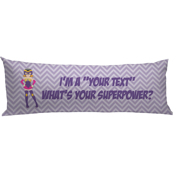 Custom What is your Superpower Body Pillow Case (Personalized)