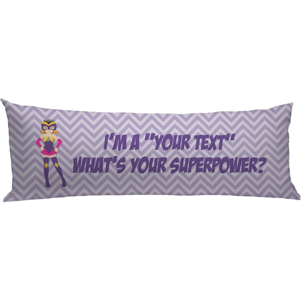 Custom What is your Superpower Body Pillow Case (Personalized)