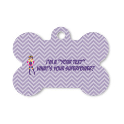 What is your Superpower Bone Shaped Dog ID Tag - Small (Personalized)