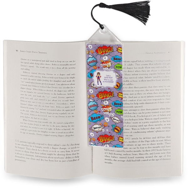 What is your Superpower Bookmark with tassel - In book