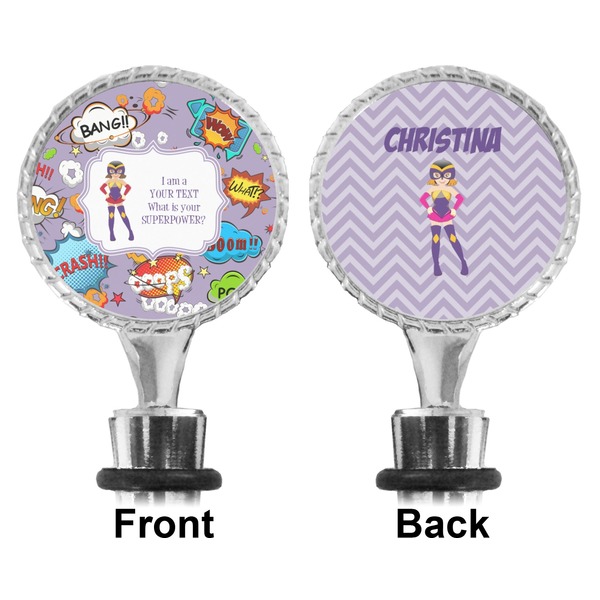 What is your Superpower Bottle Stopper - Front and Back