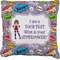 What is your Superpower Burlap Pillow 18"