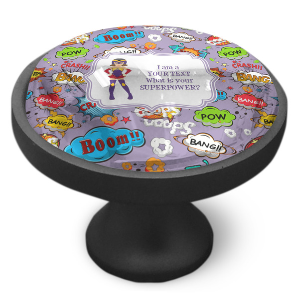 What is your Superpower Cabinet Knob - Black - Side