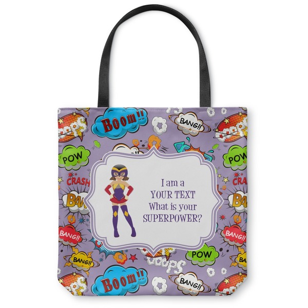 Custom What is your Superpower Canvas Tote Bag - Small - 13"x13" (Personalized)