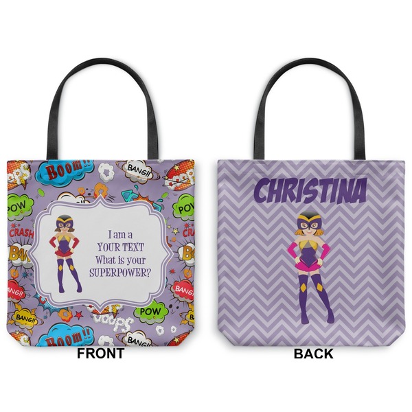 What is your Superpower Canvas Tote - Front and Back