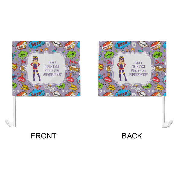 What is your Superpower Car Flag - Large - APPROVAL