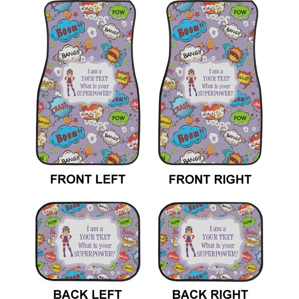 What is your Superpower Car Floor Mats Set (2F + 2B)