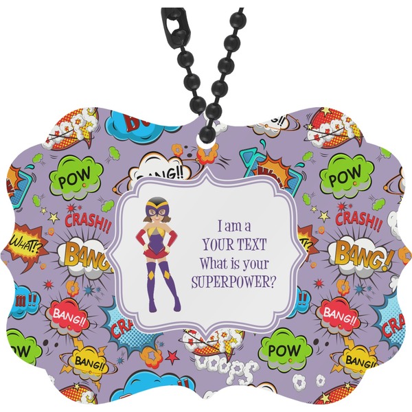 Custom What is your Superpower Rear View Mirror Charm (Personalized)