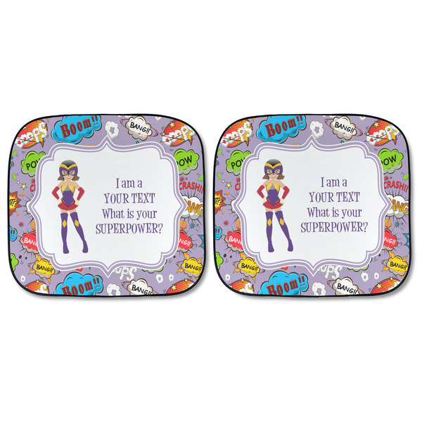 What is your Superpower Car Sun Shades - FRONT