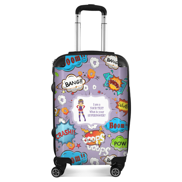 Custom What is your Superpower Suitcase - 20" Carry On (Personalized)
