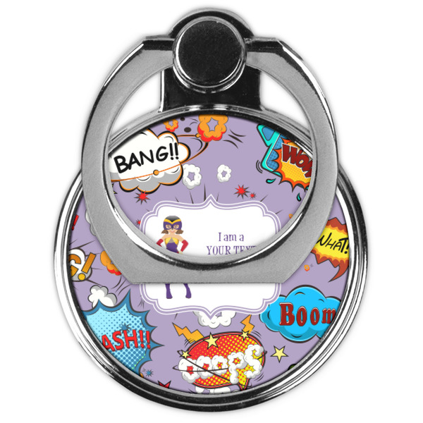 What is your Superpower Cell Phone Ring Stand & Holder - Front (Collapsed)