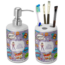 What is your Superpower Ceramic Bathroom Accessories Set (Personalized)