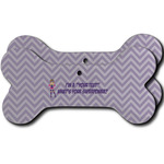 What is your Superpower Ceramic Dog Ornament - Front & Back w/ Name or Text