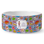 What is your Superpower Ceramic Dog Bowl (Personalized)
