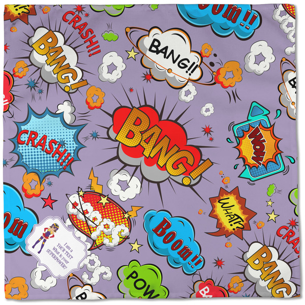 What is your Superpower Cloth Napkins - Personalized Dinner (Full Open)