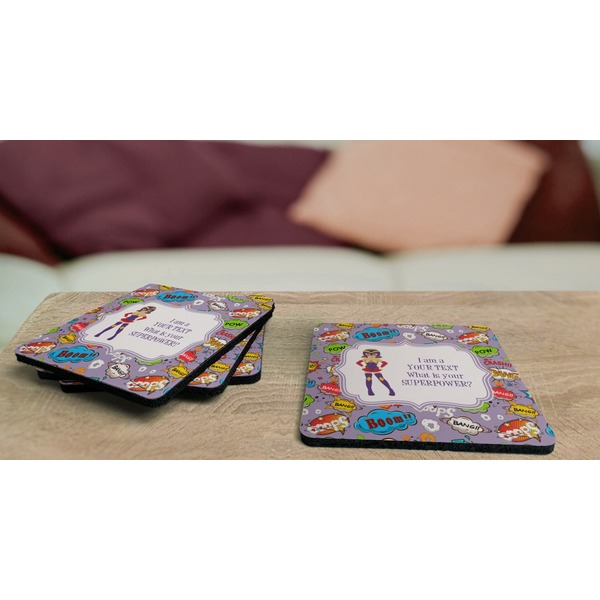 What is your Superpower Coaster Rubber Back - On Coffee Table