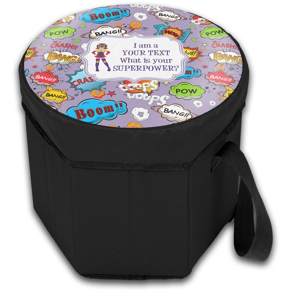 What is your Superpower Collapsible Personalized Cooler & Seat (Closed)