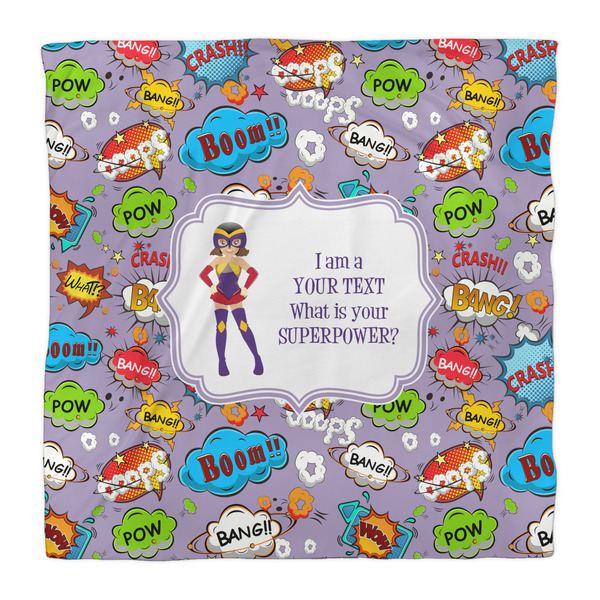 What is your Superpower Comforter - Queen - Front