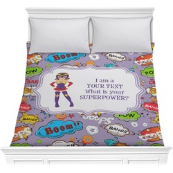 What is your Superpower Comforter - Full / Queen (Personalized)
