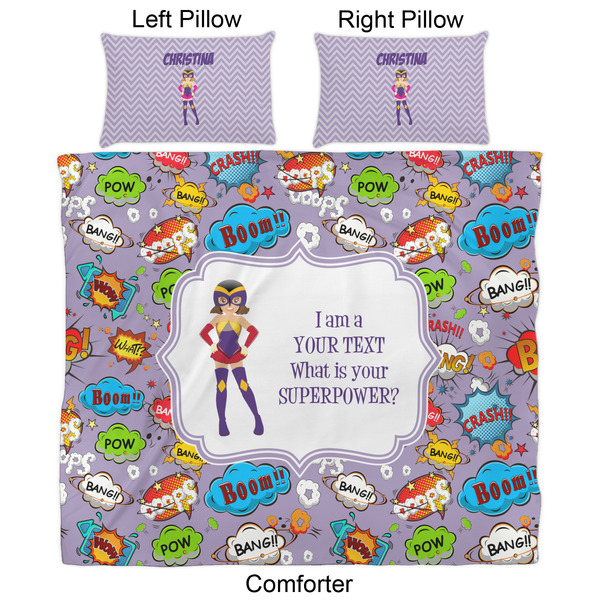 What is your Superpower Comforter Set - King - Approval