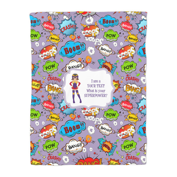 What is your Superpower Comforter - Twin - Front