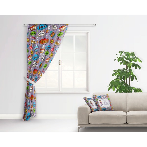 What is your Superpower Curtain With Window and Rod - in Room Matching Pillow