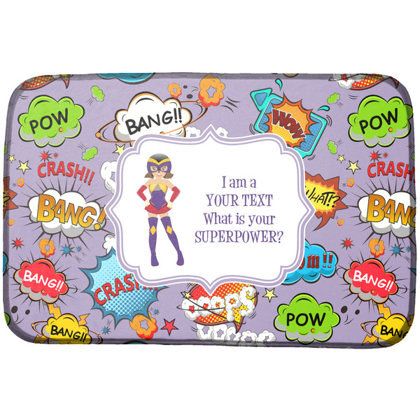 Custom What is your Superpower Dish Drying Mat (Personalized)