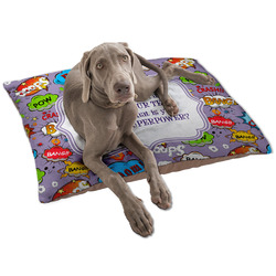 What is your Superpower Dog Bed - Large w/ Name or Text