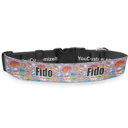 What is your Superpower Deluxe Dog Collar - Large (13" to 21") (Personalized)