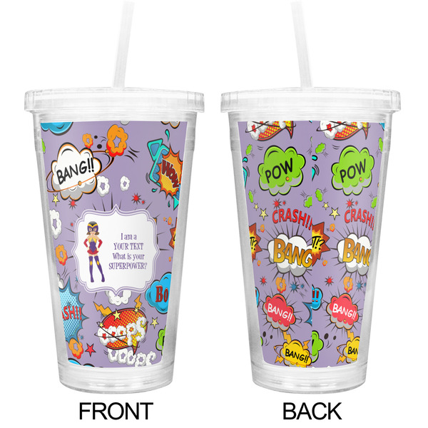 What is your Superpower Double Wall Tumbler with Straw - Approval