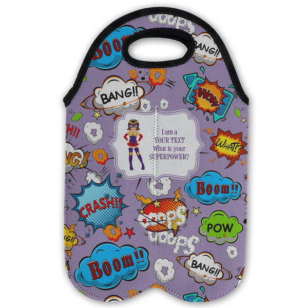 What is your Superpower Double Wine Tote - Flat (new)