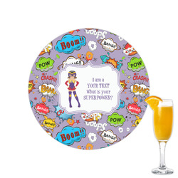 What is your Superpower Printed Drink Topper - 2.15" (Personalized)