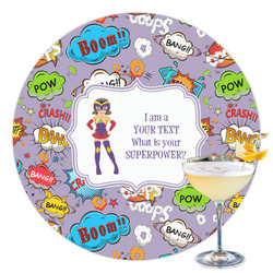 What is your Superpower Printed Drink Topper - 3.5" (Personalized)