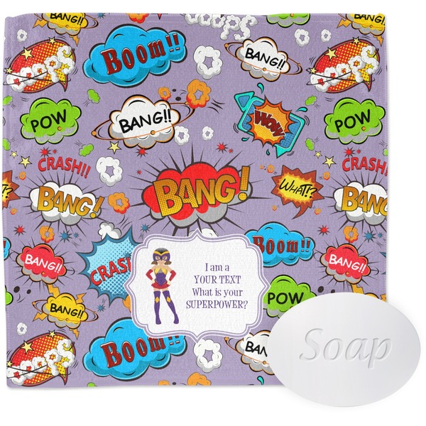 Custom What is your Superpower Washcloth (Personalized)