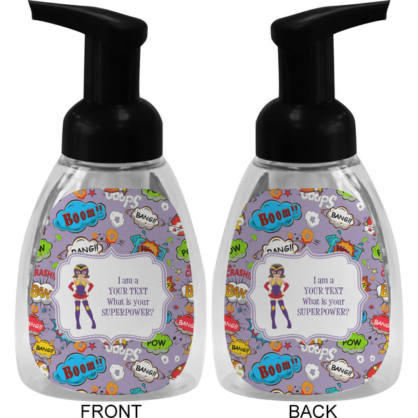 What is your Superpower Foam Soap Bottle (Front & Back)