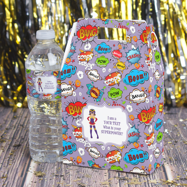 What is your Superpower Gable Favor Box - In Context