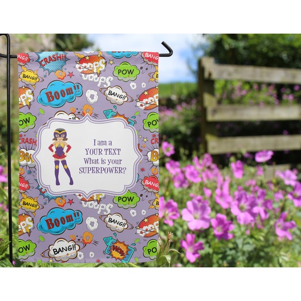 What is your Superpower Garden Flag - Outside In Flowers