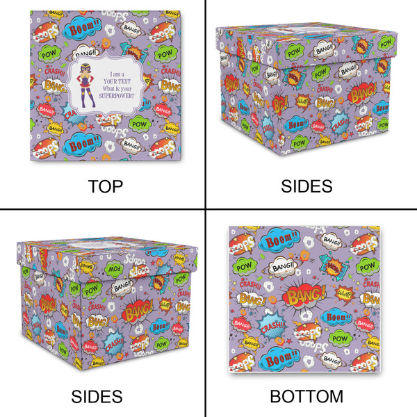 What is your Superpower Gift Boxes with Lid - Canvas Wrapped - Medium - Approval