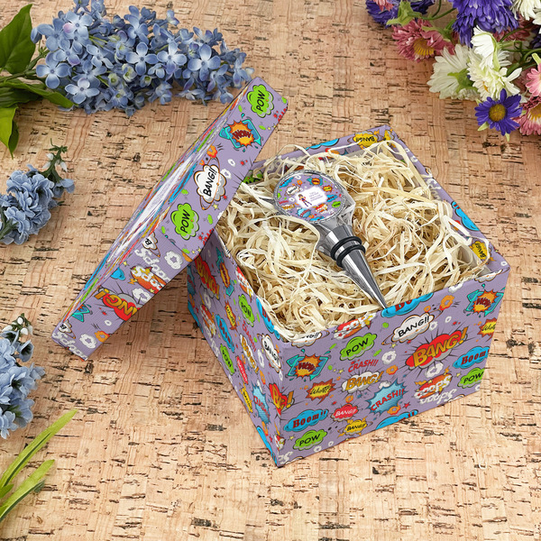 What is your Superpower Gift Boxes with Lid - Canvas Wrapped - Medium - In Context