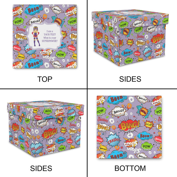 What is your Superpower Gift Boxes with Lid - Canvas Wrapped - Small - Approval
