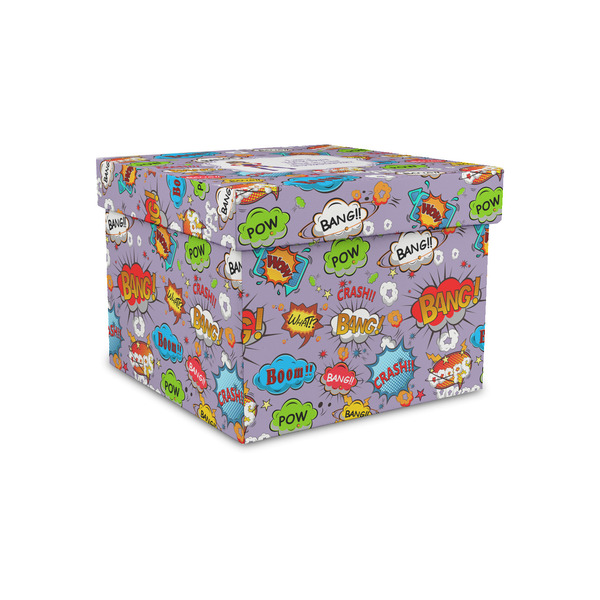 Custom What is your Superpower Gift Box with Lid - Canvas Wrapped - Small (Personalized)