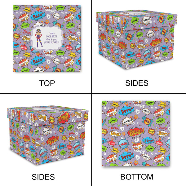 What is your Superpower Gift Boxes with Lid - Canvas Wrapped - X-Large - Approval
