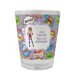 What is your Superpower Glass Shot Glass - 1.5 oz - Set of 4 (Personalized)